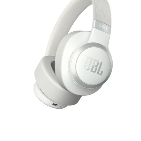 JBL Live 770 NC BT Blanc : Casque Bluetooth Anti-bruit