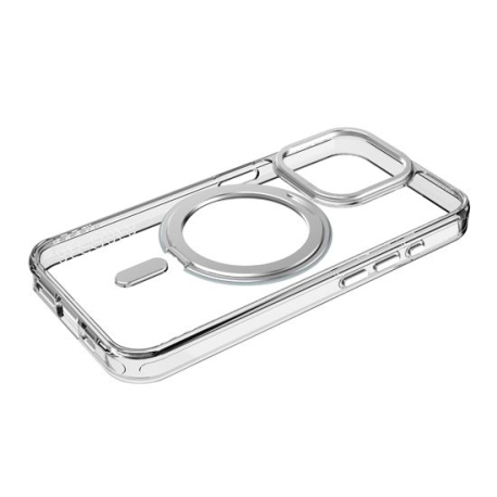 Loop Stand Plastique Recyclé iPhone 15 Pro Clear