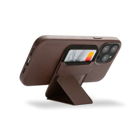 Porte-carte/Support MagSafe Marron