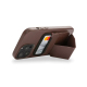 Porte-carte/Support MagSafe Marron