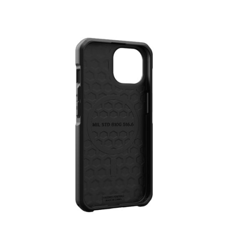 Metropolis LT MagSafe Case for iPhone 15/14 - Black Kevlar