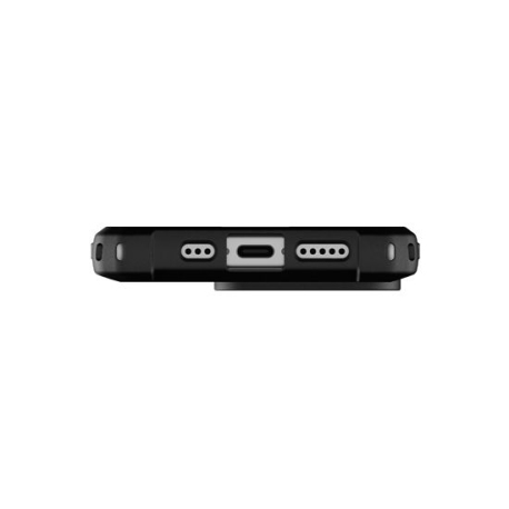 Metropolis LT MagSafe iPhone 15 Pro Case Black Kevlar