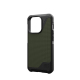 Metropolis LT MagSafe iPhone 15 Pro Kevlar Olive Case