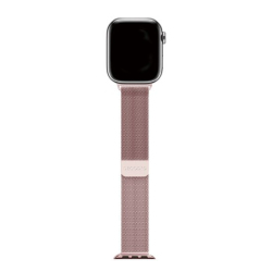 Bracelet Milan Traction 45mm Or Rose - Boucle Milanaise pour Apple Watch