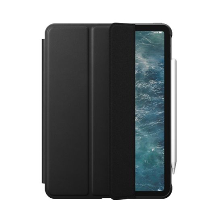 Modern Leather Folio Case for iPad Pro 11 (2021 - 3rd Gen) Black