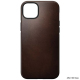 Modern Horween Leather MagSafe iPhone 14 Plus Case - Brown