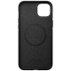 Modern Horween MagSafe iPhone 14 Plus Case in Black