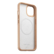 Coque Moderne en Cuir Naturel pour iPhone 13 avec MagSafe