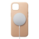 Modern MagSafe iPhone 13 Natural Leather Case