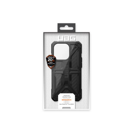 Monarch iPhone 14 Pro Case - Charcoal