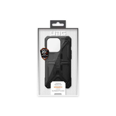 Coque Monarch pour iPhone 14 Pro Noir