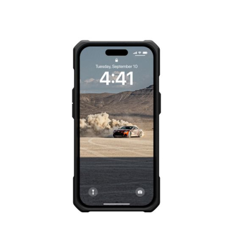 Monarch iPhone 15/14 Kevlar Black: Premium Protective Case