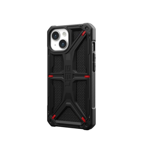 Monarch iPhone 15 Plus Black Kevlar Case