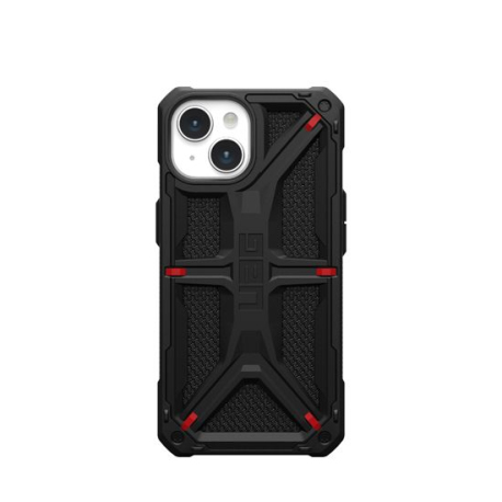 Coque Kevlar Noir Monarch pour iPhone 15 Plus