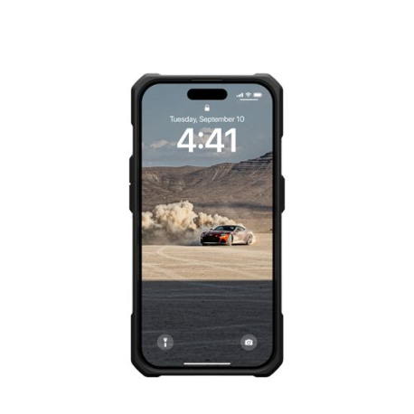 Monarch iPhone 15 Pro Kevlar Black Case