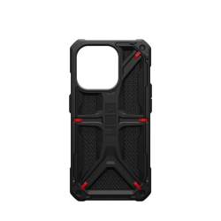 Monarch Coque Kevlar Noir iPhone 15 Pro Max