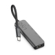 5-in-1 USB-C Multiport Hub - Gray