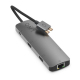 Hub Multiport USB-C 7-en-1 - LINQ 7in2-D2 Pro MST Gris