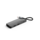 Adaptateur Multiport USB-C 7-en-1 Affichage Triple MST - Gris