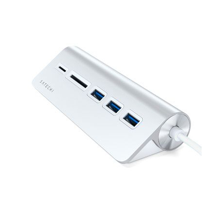 Hub Multiport USB-C Aluminium Argent