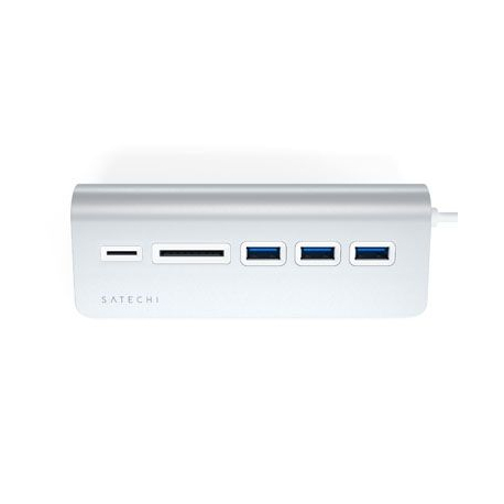 Hub Multiport USB-C Aluminium Argent