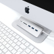 Silver Aluminum USB-C Multiport Hub