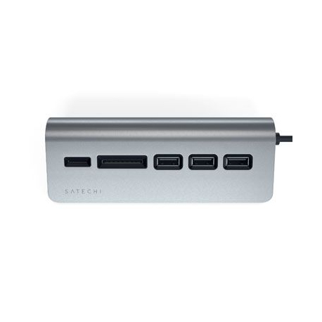 USB-C Multiport Hub in Space Gray Aluminum