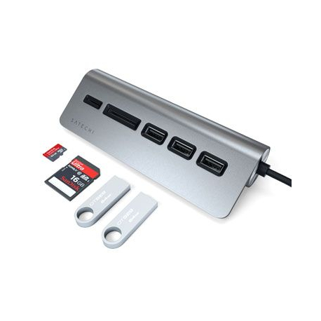 USB-C Multiport Hub in Space Gray Aluminum