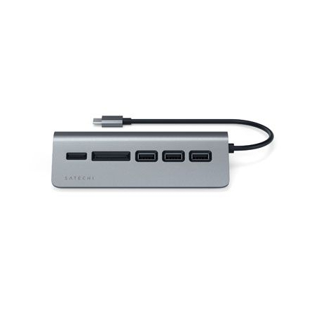 USB-C Multiport Hub in Space Gray Aluminum