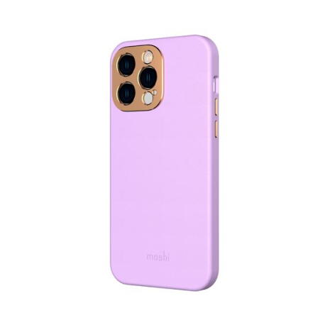 Coque Napa MagSafe iPhone 14 Pro Max - Lavande