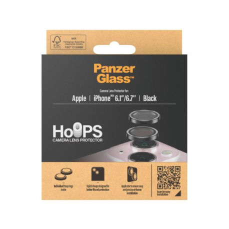 Anneaux Optiques PanzerGlass™ pour iPhone 15/Plus