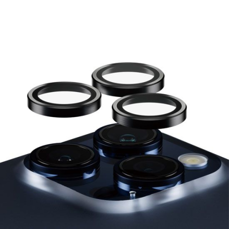 PanzerGlass™ Hoop Optic Rings for iPhone 15 Pro/Pro Max