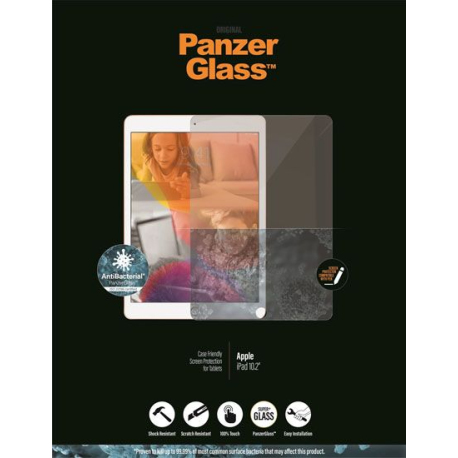 PanzerGlass iPad 10.2 Protection d'Écran (2019/20/21 - 7ème/8ème/9ème Gén)