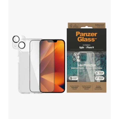 PanzerGlass™ iPhone 14 : Pack de Protection Intégrale