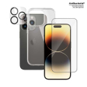 PanzerGlass™ iPhone 14 Pro Ensemble 3-en-1