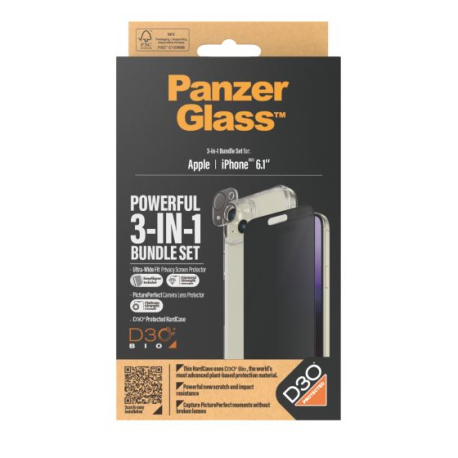 PanzerGlass™ iPhone 15 Bundle