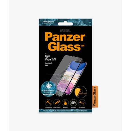 Protection d'écran PanzerGlass pour iPhone XR/11 - Noir