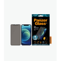 PanzerGlass Verre de Protection Privé pour iPhone 12 Mini - Noir