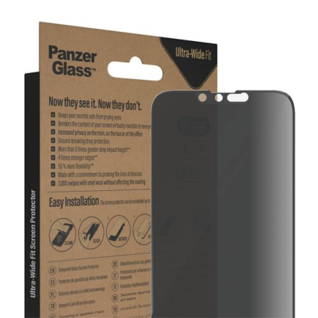 PanzerGlass™ Privacy Screen Protector for iPhone 14/13/13 Pro