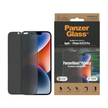 PanzerGlass™ Privacy Screen Protector for iPhone 14/13/13 Pro