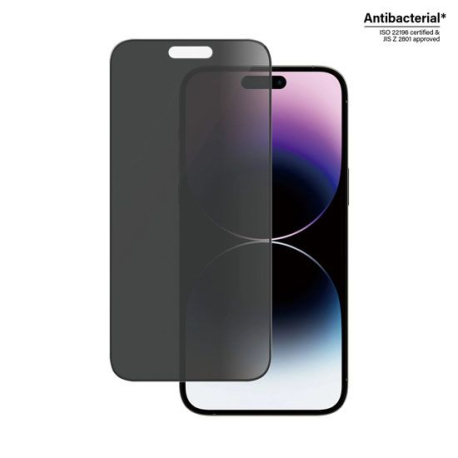 PanzerGlass Verre de Protection avec Confidentialité pour iPhone 14 Pro Max Noir