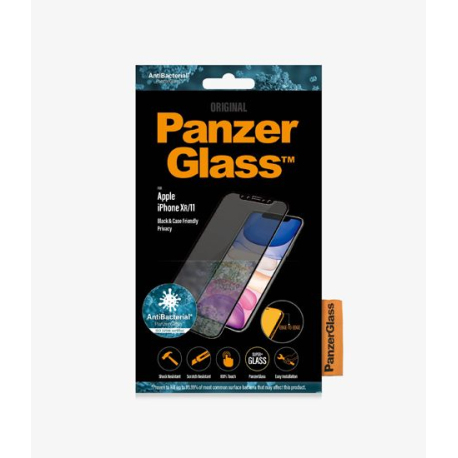 PanzerGlass Verre de Confidentialité pour iPhone XR/11 - Noir