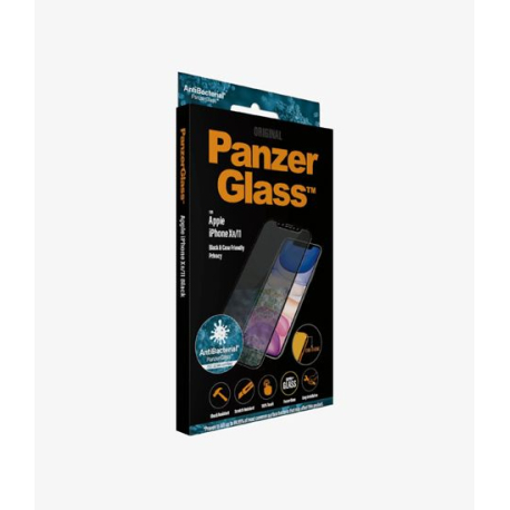 PanzerGlass Verre de Confidentialité pour iPhone XR/11 - Noir