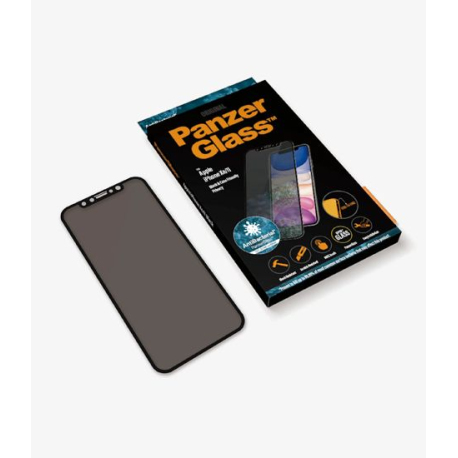 PanzerGlass Verre de Confidentialité pour iPhone XR/11 - Noir