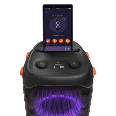 PartyBox 110 : Enceinte Bluetooth Portable avec Effets Lumineux