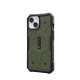 Protection Ultime : Coque Pathfinder MagSafe iPhone 15/14 Olive