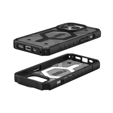 Coque Pathfinder MagSafe pour iPhone 15 Pro Max Ash