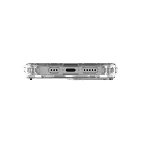 Coque Plyo MagSafe pour iPhone 15/14 - Ice/Argent