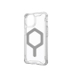 Coque Plyo MagSafe pour iPhone 15/14 - Ice/Argent