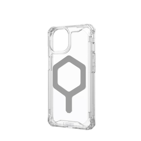 Coque Plyo MagSafe pour iPhone 15/14 - Ice/Argent